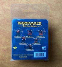 Warhammer The Old World Kingdom Of Bretonnia Squires - Metal  NEW in Blister picture