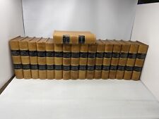 RARE 1873-1880 The American Cyclopedia complete set -17 Vol. Fine Cond. Leather picture