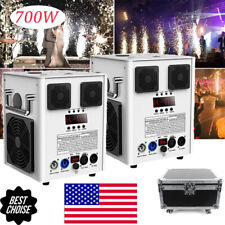 2X Cold Spark Machine 700W Stage Effect DMX Firework DJ Event Party Wedding&Case picture