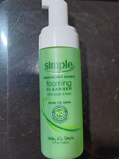 Simple Foaming Facial Cleanser Kind To Skin 5 oz Hypoallergenic discontinued  picture