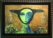 Nadia Volna-Untitled-Framed Original Acrylic Painting on Canvas-List: $4,750  picture