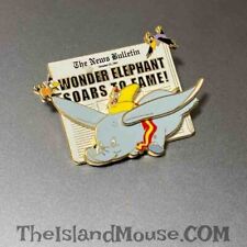 Disney DLR News Bulletin Wonder Elephant Soars To Fame Dumbo 3D Pin (U9:15215) picture