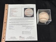 1970S VINTAGE Hank Aaron Hand Signed Autographed Baseball JSA COA LOA case AA picture
