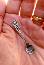 SOLID 925 Sterling silver Mini Spoon, Small spoon for baby / Sugar Serving Spoon picture