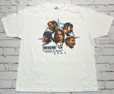 Backstreet Boys Shirt Adult 2XL White Vintage 2001 Y2k Boy Band Tour Merchandise picture