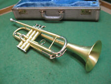 Conn 22B New York Symphony Trumpet 1953 - Brushed - Original Case &  Conn 4 MP picture