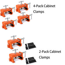 PONY 2-Pack/4-Pack Cabinet Clamps 8510 Cabinet Claw 440 lbs Load Limited Orange picture