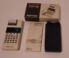 Vintage Canon TP-8 Pocket Printer Calculator Adding Machine Original Box, Works picture