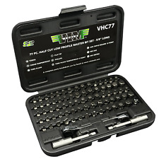 VIM Tools 77-Piece Half Cut Stubby Bit Set VIMVHC77 Brand New picture