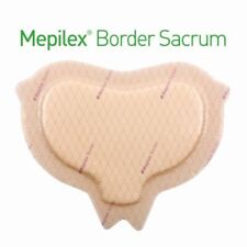 New Box of 10~Mepilex Border Sacrum Soft Silicone Foam Dressing~6.3 x 7.9 in picture