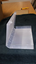 100 NEW HIGH QUALITY STANDARD VHS CASES WITH FULL SLEEVE, NO HUB - CLEAR - PSV14 picture