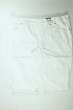 Womens Terra and Sky White Mid-Rise Plus Capris NEW NWT picture