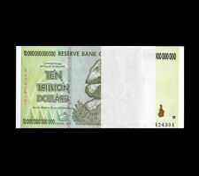 Zimbabwe 10 Trillion Dollars X  (1 Note Only) AA/2008, UNC, Lot Of One, Set Of 1 picture