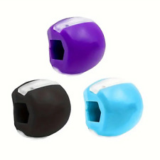 NEW 3PCS Jawline Exerciser Mouth Exercise Fitness Ball Neck Face Jaw Trainer picture