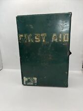 Vintage Industrial First Aid Kit 1960's USA Civil Works Administration Of UTAH picture