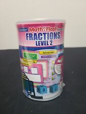 Lakeshore Math In A Flash Fractions Level 2 Discovery Can - Gr. 4-5 PP411 Sealed picture