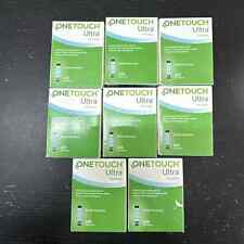 100 One touch Ultra Retail test strips.exp 9&11-2024 1 box picture