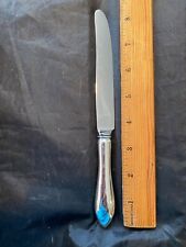 1 REED AND BARTON STERLING SILVER POINTED ANTIQUE LUNCHEON KNIFE 8 1/2