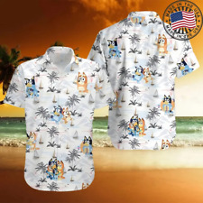 Funny Bluey Family Hawaiian Shirt All Size picture