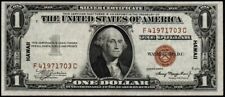 1935A $1 NEAR PERFECT AU+ Silver Certificate Hawaii WWII Issue SCARCE F-C BLOCK picture
