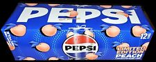 NEW Pepsi W/PEACH LIMITED EDITION. 12oz x 12 cans w/ . BB 9/24 picture