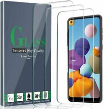 3 PACK For Samsung Galaxy A21 Tempered Glass Screen Protector Premium Guard picture