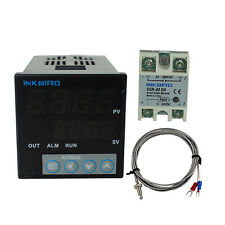 ITC-106VH Digital Pid Temperature Controller + K SENSOR + 25DA SSR AC 100-240V picture