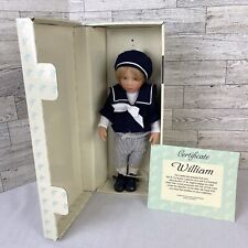Vintage Helen Kish William “Sailors” Doll W/ COA 1997 Jointed Rooted Blonde Hair picture