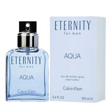 Eternity Aqua by Calvin Klein 3.3 / 3.4 oz EDT Cologne for Men New In Box picture