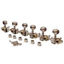 Grover Guitar Tuning Pegs 3x3 V98N Tuners Machine Heads Nickel picture