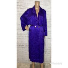 Vintage Victoria’s Secret purple dressing robe L large Gold Label picture