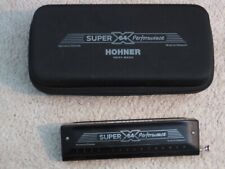 Hohner Super 64x Performance Chromatic Harmonica - Mint Condition picture