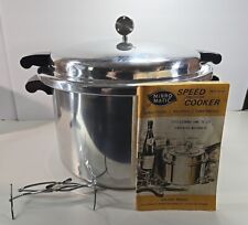 Mirro-Matic M-0406 16qt Pressure Canner. Vintage. Complete. picture