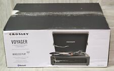 Crosley Voyager CR8017B-BK Bluetooth Turntable - Black  picture