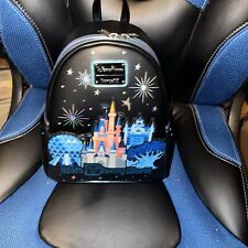 New Disney Parks Loungefly Walt Disney World 4 Parks Icons Mini Backpack picture