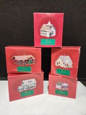 1994 Hallmark Sarah Plain And Tall Complete Set Of 5 Houses & Buildings IN BOXES picture