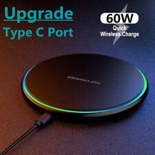 30W Wireless Charger Fast Charging Pad For Samsung S24 Ultra S23 FE S22+ S21 S20 picture