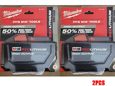 2 PCS Milwaukee 48-11-1812 M18 RedLithium High Output HD 12.0 Battery new new picture