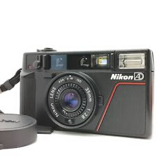 Nikon L35 AD Pikaichi Black 35mm f2.8 Lens Point & Shoot Film Camera  - GOOD picture