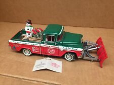 FRANKLIN MINT 2003 CHRISTMAS PLOW TRUCK 1955 CHEVY CAMEO PICKUP SCALE 1/24 SCALE picture