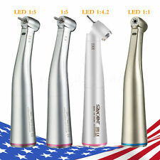 Dental 1:5 / 1:1 /1:4.2 (Increasing) LED Optic Contra Angle Handpiece Fit NSK Q1 picture
