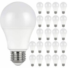 Lot A19 LED Light Bulbs 15W 100 Watt Halogen Equivalent 6500K Daylight White E26 picture