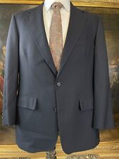VTG Brooks Brothers 42R USA MADE Navy 100% Wool 2Btn Suit Jacket Blazer picture
