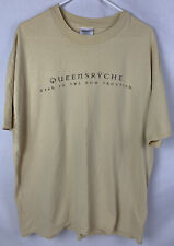Vintage Queensryche T Shirt Band Tee ￼1997 Midwest Tour Rock Metal Promo XL 90s picture