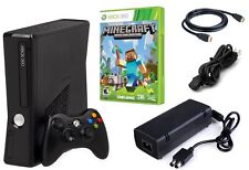 Authentic Xbox 360 Model S + Minecraft + Pick Your Storage + US Seller picture