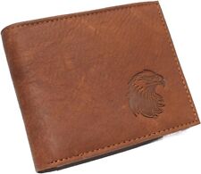 Marshal American Eagle Genuine Leather Bifold Trifold RFID Blocking Wallet... picture