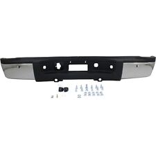 Step Bumper For 2007-2010 Chevy Silverado 2500 HD With Sensor Holes Chrome Rear picture