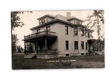 1914 RPPC Vintage Postcard Pastor's House Cambridge Minnesota picture