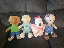 Lot Of 4 Peanuts Plush Dolls by Cedar Fair 12