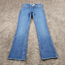 VINTAGE Gap Jeans Women 6 Bootcut Ultra Low Rise Curvy Stretch Medium Wash 29x32 picture